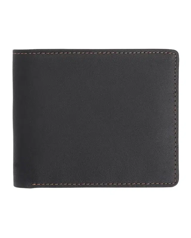 Royce New York Personalized Leather RFID-Blocking Trifold Wallet