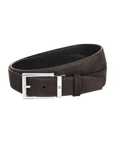 Montblanc Men's Reversible Leather Buckle Belt | Thumbnail 1 Montblanc Men's Reversible Leather Buckle Belt | Thumbnail 1