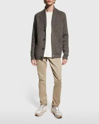 Vince Men 's Long-Sleeve Thermal T-Shirt | Thumbnail 3