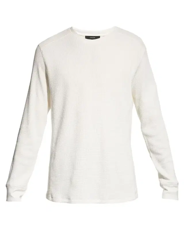 Vince Men 's Long-Sleeve Thermal T-Shirt