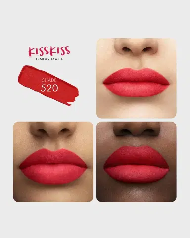 Guerlain KissKiss Tender 16-Hour Comfort Lightweight Luminous Matte Lipstick | Thumbnail 2