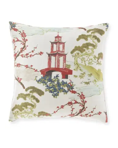 D.V. KAP Home Sakura Decorative Feather/Down Pillow - 24" | Thumbnail 1