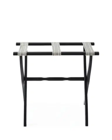 Gate House Furniture Dual Stripe Luggage Rack | Thumbnail 2 Gate House Furniture Dual Stripe Luggage Rack | Thumbnail 2