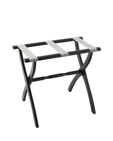 Gate House Furniture Dual Stripe Luggage Rack | Thumbnail 1 Gate House Furniture Dual Stripe Luggage Rack | Thumbnail 1