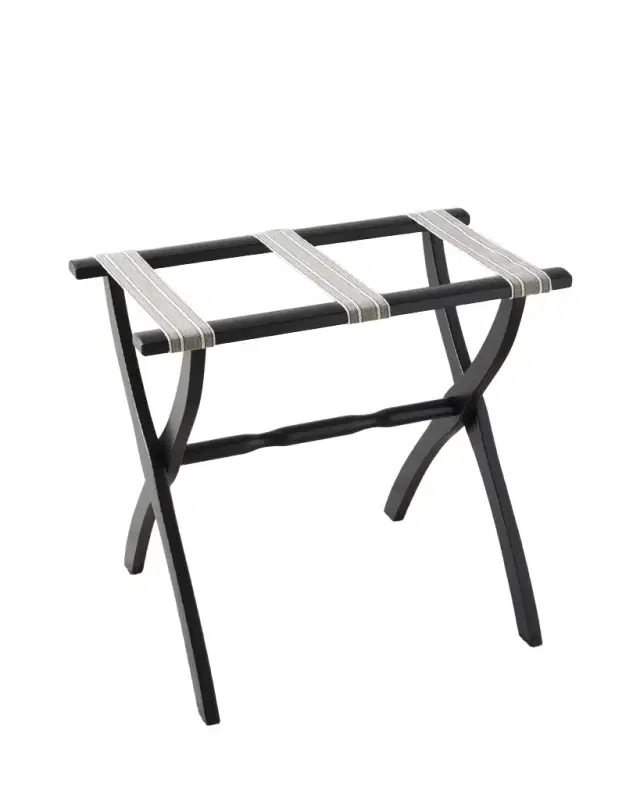 Gate House Furniture Dual Stripe Luggage Rack