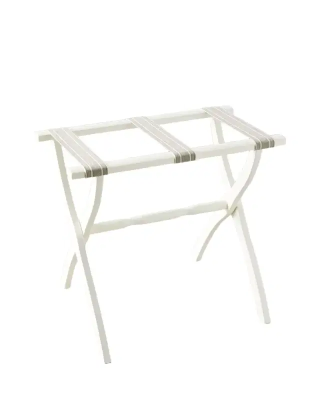 Gate House Furniture Dual Stripe Luggage Rack