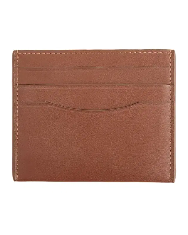 ROYCE New York Personalized Leather RFID Blocking Minimalist Card Case