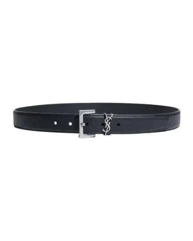 Saint Laurent YSL Grained Leather Belt | Thumbnail 3