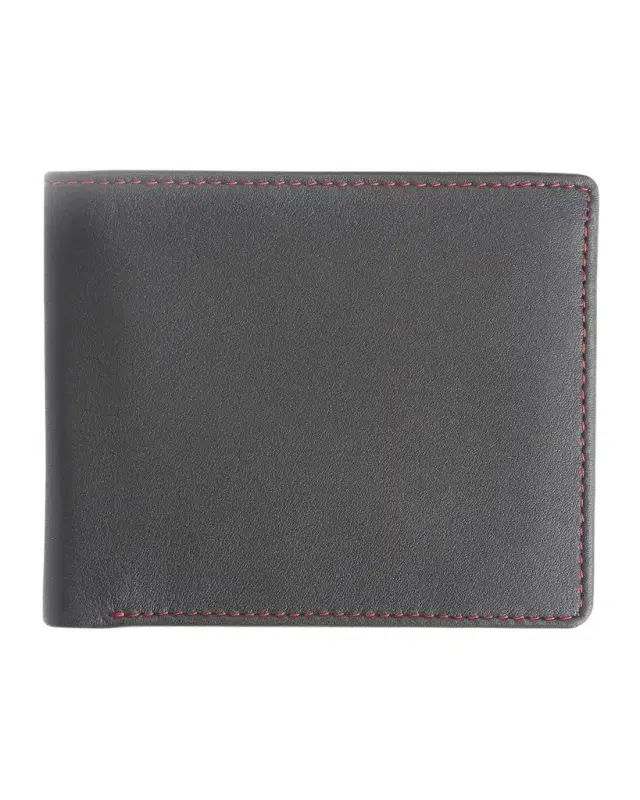 Royce New York Personalized Leather RFID-Blocking Trifold Wallet