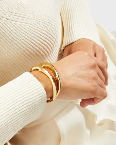 SOKO Fuliwa Stacking Cuffs, Set of 2 | Thumbnail 2