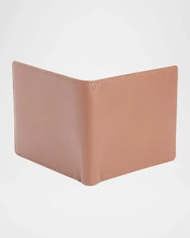 Royce New York Personalized Leather RFID-Blocking Trifold Wallet | Thumbnail 3