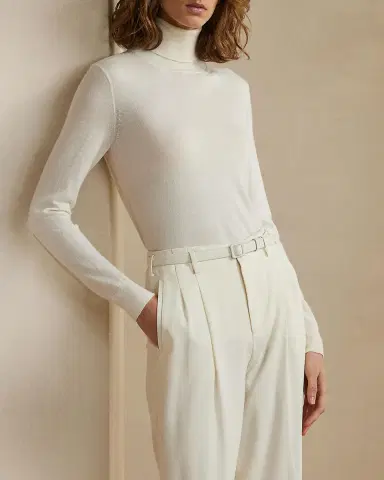 Ralph Lauren Collection Cashmere Turtleneck Sweater | Thumbnail 2