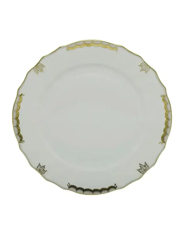 Herend Princess Victoria Gray Dinner Plate