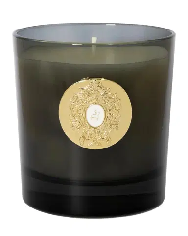 Tiziana Terenzi 8.81 oz. Chiron Black Glass Candle | Thumbnail 1