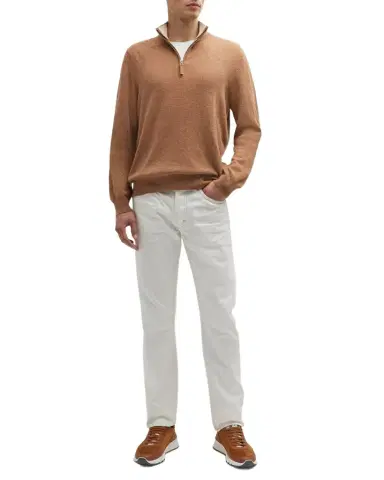 Neiman Marcus Men's Wool-Cashmere 1/4-Zip Sweater | Thumbnail 1 Neiman Marcus Men's Wool-Cashmere 1/4-Zip Sweater | Thumbnail 1
