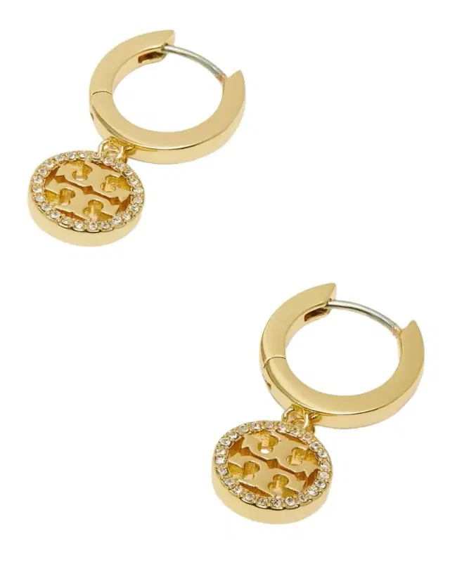Icon Pavé Clip-On Hoop Earrings