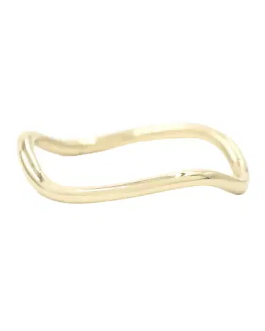 BONDEYE JEWELRY Wave 14k Gold Band Ring | Thumbnail 1