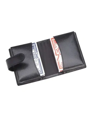Royce New York Personalized Leather Playing Card Set Holder | Thumbnail 1