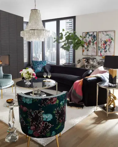 Haute House Carmen Velvet Sofa, 122" | Thumbnail 5 Haute House Carmen Velvet Sofa, 122" | Thumbnail 5