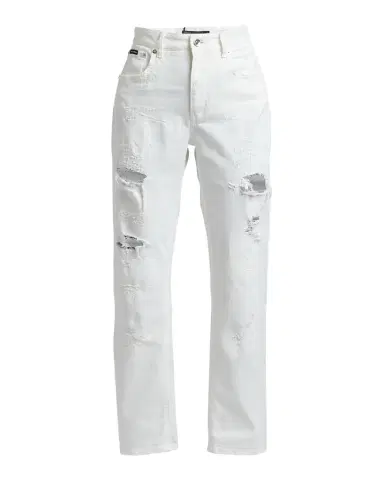 Dolce & Gabbana Distressed Denim Straight-Leg Pants | Thumbnail 1