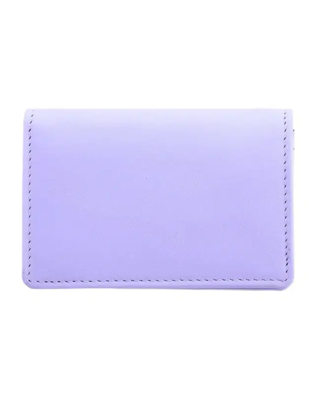 Royce New York Monogrammed Leather Card Holder Wallet