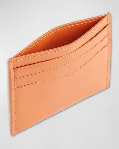 Royce New York Personalized Leather RFID-Blocking Minimalist Card Case | Thumbnail 2