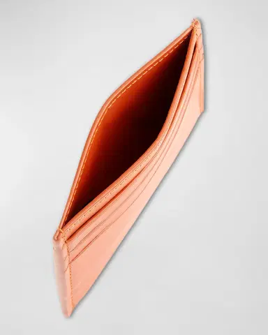 Royce New York Personalized Leather RFID-Blocking Minimalist Card Case | Thumbnail 3