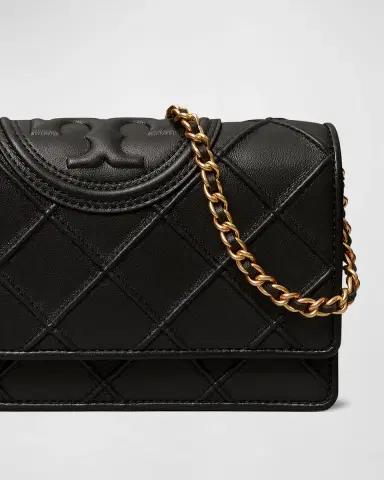 Tory Burch Fleming Woven Chain Wallet Shoulder Bag | Thumbnail 2 Tory Burch Fleming Woven Chain Wallet Shoulder Bag | Thumbnail 2