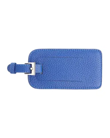Royce New York Monogrammed Leather Luggage Tag | Thumbnail 1