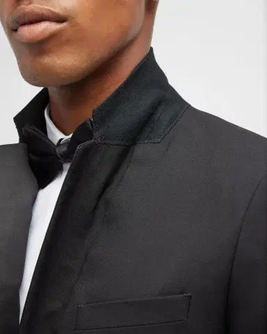 Theory Men's Notch Lapel Wool Tuxedo Jacket | Thumbnail 7 Theory Men's Notch Lapel Wool Tuxedo Jacket | Thumbnail 7