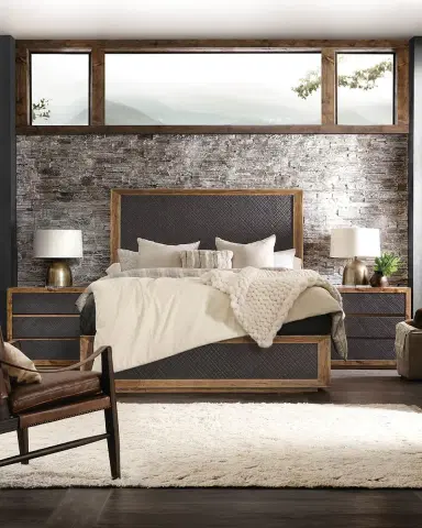 Hooker Furniture Big Sky Queen Panel Bed | Thumbnail 4
