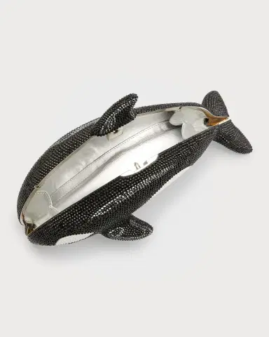 Judith Leiber Couture Orca Crystal Minaudiere Bag | Thumbnail 3 Judith Leiber Couture Orca Crystal Minaudiere Bag | Thumbnail 3