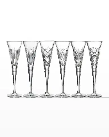 Waterford Crystal Winter Wonders Champagne Flutes, Set of 6 | Thumbnail 2 Waterford Crystal Winter Wonders Champagne Flutes, Set of 6 | Thumbnail 2