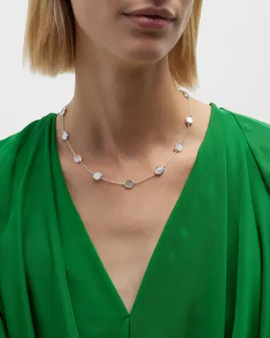 Ippolita Short Confetti Necklace in Sterling Silver | Thumbnail 2