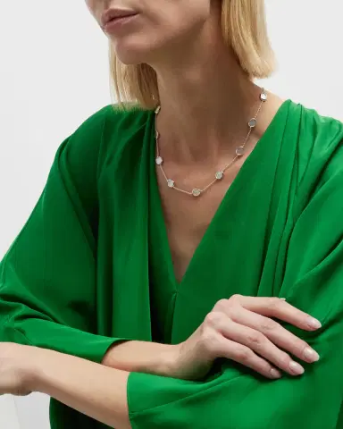 Ippolita Short Confetti Necklace in Sterling Silver | Thumbnail 5