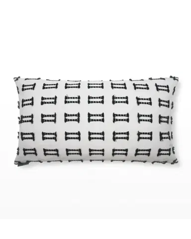 D.V. KAP Home Tassels Pillow, 14" x 24" | Thumbnail 2