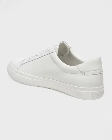 Vince Men 's Fulton Solid Leather Low-Top Sneakers | Thumbnail 3