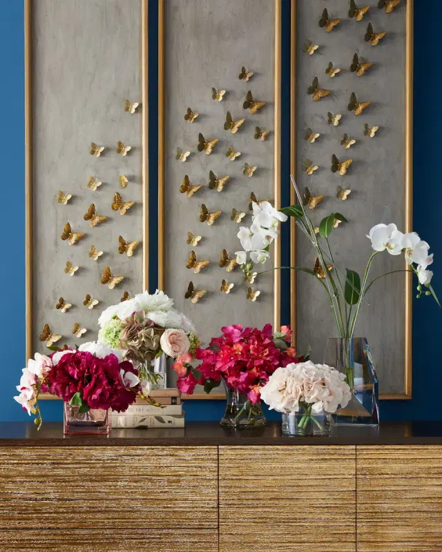 John-Richard Collection Hanging Bougainvillea Arrangement