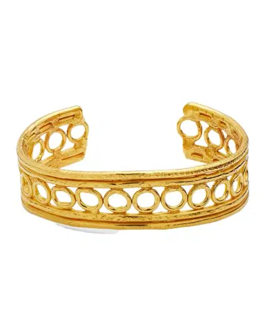 Jean Mahie 22K Yellow Gold Dentelliere Bracelet | Thumbnail 1