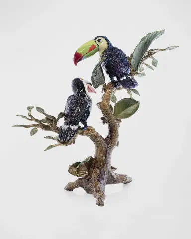 Jay Strongwater Embellished Toucan Tree Objet | Thumbnail 5