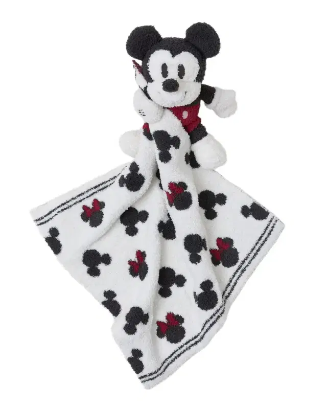 Barefoot Dreams Kid 's CozyChic Disney Classic Mickey Mouse Blanket Buddie