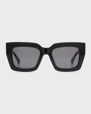 Bottega Veneta Raised Logo Acetate Cat-Eye Sunglasses | Thumbnail 2