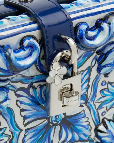 Dolce & Gabbana Majolica-Print Top-Handle Bag | Thumbnail 4 Dolce & Gabbana Majolica-Print Top-Handle Bag | Thumbnail 4