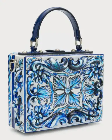Dolce & Gabbana Majolica-Print Top-Handle Bag | Thumbnail 5 Dolce & Gabbana Majolica-Print Top-Handle Bag | Thumbnail 5