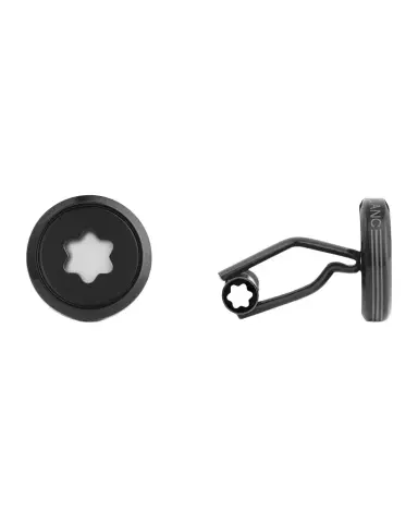 Montblanc Men's Starwalker Cosmos Logo Emblem Cufflinks | Thumbnail 1