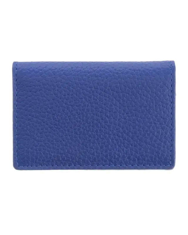 Royce New York Monogrammed Leather Card Holder Wallet