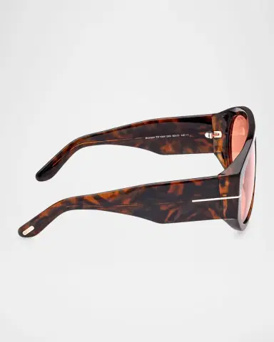 Tom Ford Bronson Havana Acetate Aviator Sunglasses | Thumbnail 6 Tom Ford Bronson Havana Acetate Aviator Sunglasses | Thumbnail 6