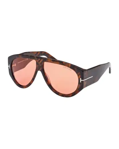 Tom Ford Bronson Havana Acetate Aviator Sunglasses | Thumbnail 1 Tom Ford Bronson Havana Acetate Aviator Sunglasses | Thumbnail 1