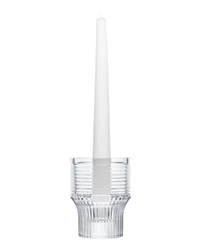 Saint Louis Crystal Cadence Candle Holder