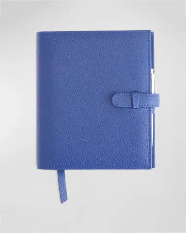 Royce New York Monogrammed Leather Executive Journal with Rollerball Pen | Thumbnail 5